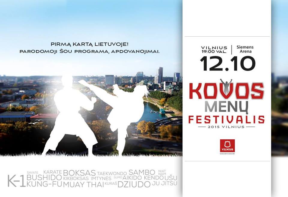 Kovos menų festivalis 2015 – gruodžio 10 d.
